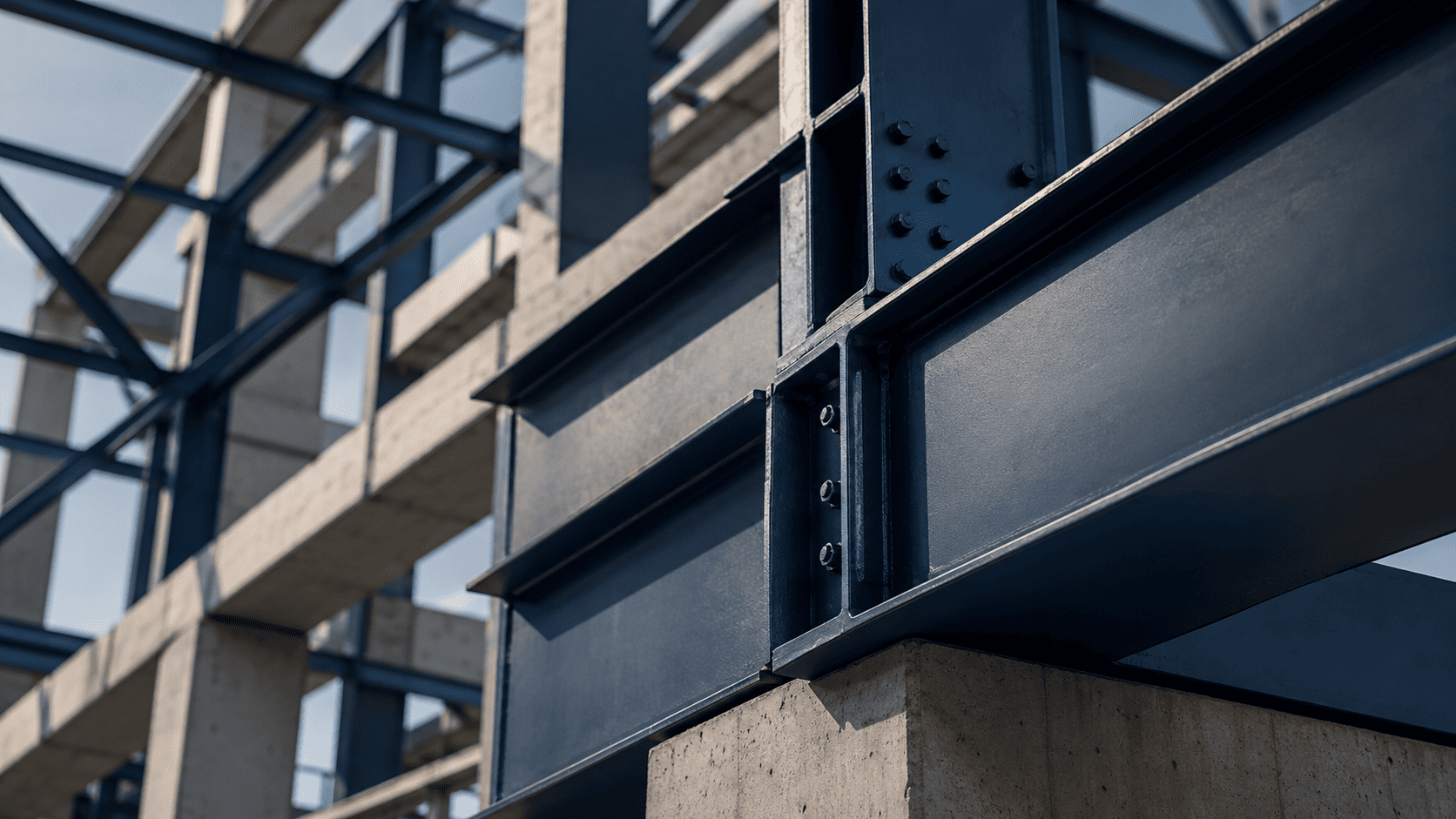 Estructura de acero y hormigón - RYG Ingeniería